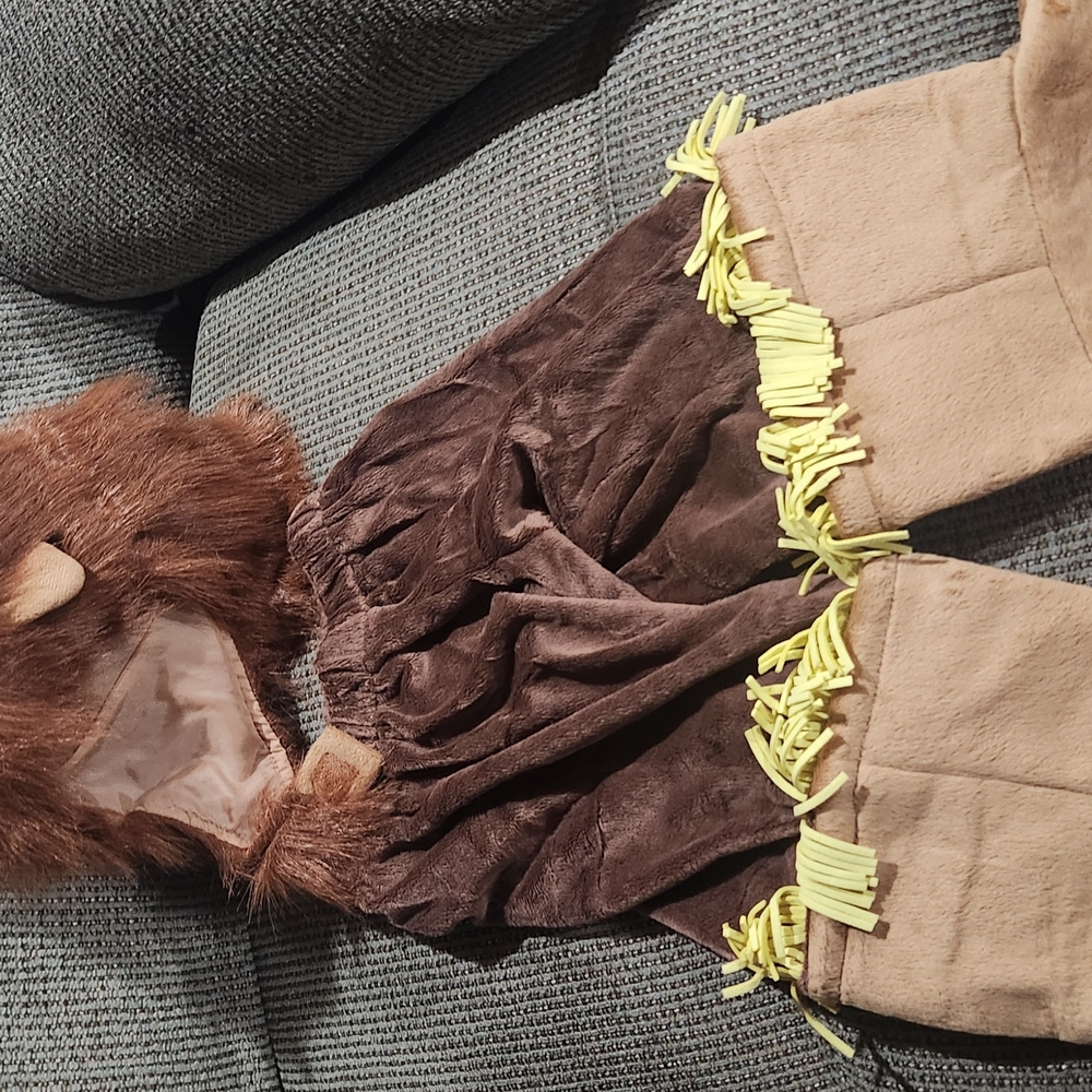 Kids Lion Costume with Brown and Tan Colors
